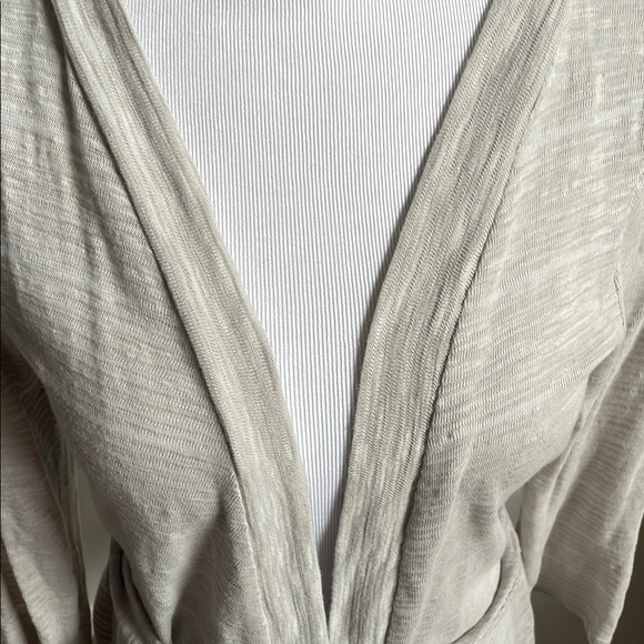 The Limited gray tie waist Sweater - Picture 2 of 5